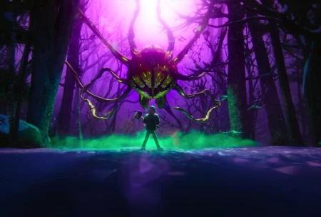 Кадр из сериала Очень странные дела: Истории из 85-го