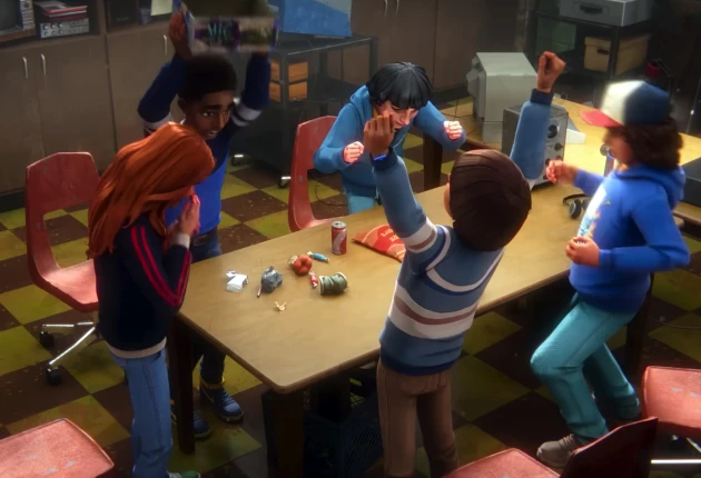 Кадр из «Очень странные дела: Истории из 85-го» 1 сезон 1 серия