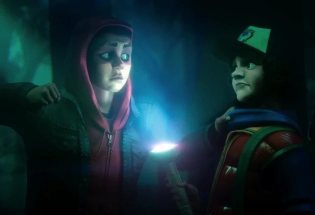 Картинка из сериала Очень странные дела: Истории из 85-го 2 серия