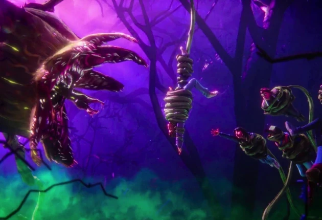 Картинка из сериала Очень странные дела: Истории из 85-го 3 серия