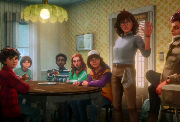 Картинка из сериала Очень странные дела: Истории из 85-го 3 серия